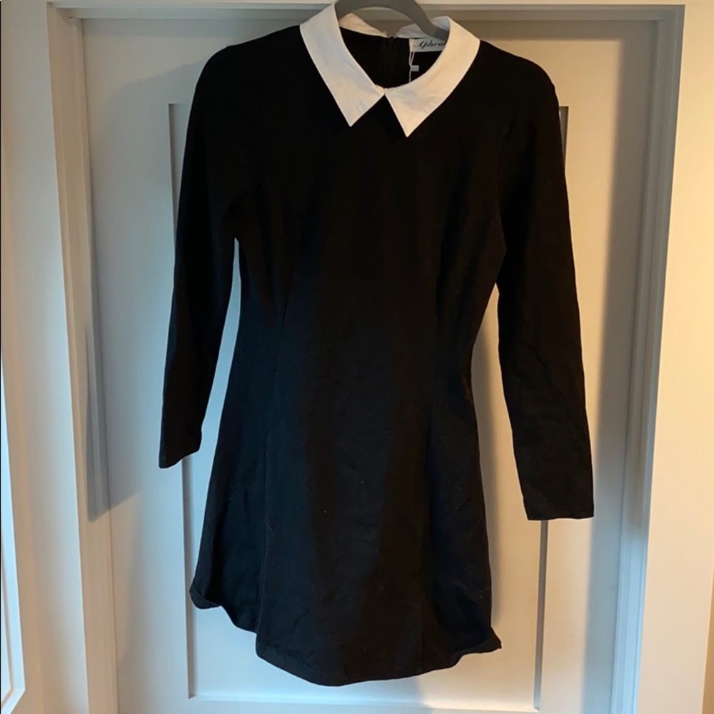 Wednesday Adams style black dress